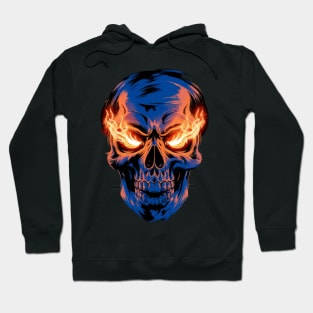 fire skull Hoodie